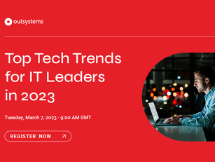 Webinar: Top Tech Trends for IT Leaders in 2023